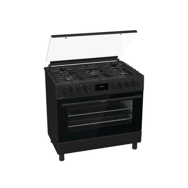 طباخ جورنجي غازي - 5 مشاعل - GGI9C20B - اسود