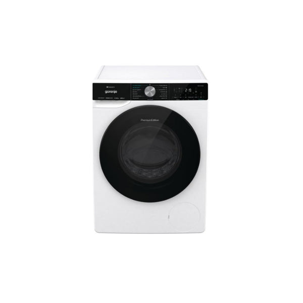 غسالة Gorenje WPNEI82A1SWIFI هي غسالة تحميل أمامي ذكية بسعة 8 كيلوغرام، مزودة بمحرك إنفرتر PowerDrive
