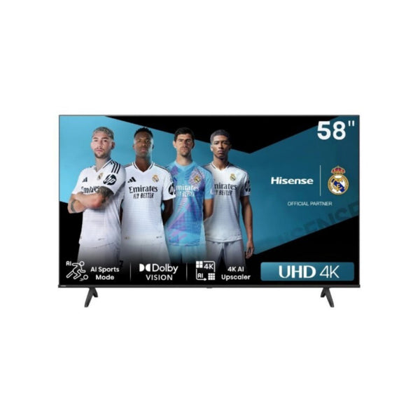 تلفزيون هايسنس 58A61N - شاشة 58 بوصة 4K UHD - سمارت - VIDAA OS