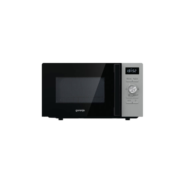 ميكروويف Gorenje MO20A4XH سعة 20 لتر طاقة 800 واط شواية 1000 واط 11 برنامج تلقائي شاشة LED وظيفة AquaClean وقفل أمان للأطفال